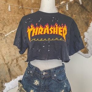 Thrasher Crop Top🔥💥